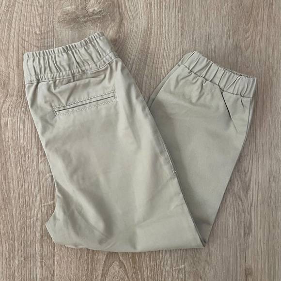 NEW PEDAL boys twill jogger in khaki - Picture 2 of 2
